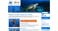Desktop Screenshot of byronbaydivecentre.com.au